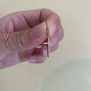 18k Solid Gold Cross